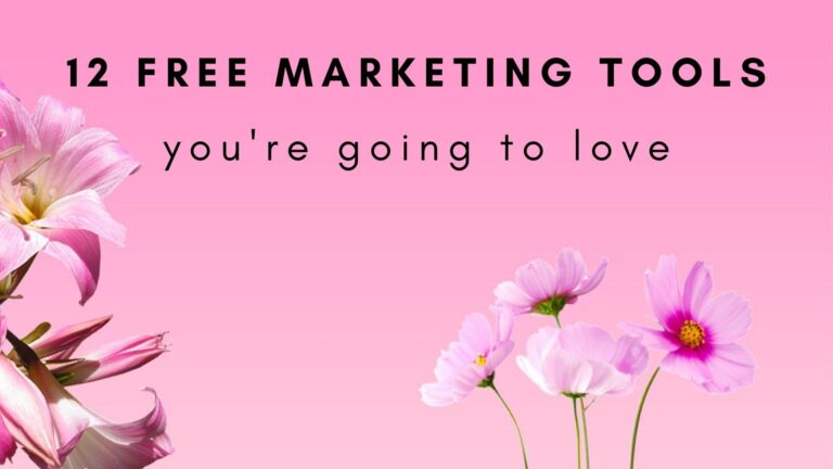 12 Free Marketing Tools You’ll Love