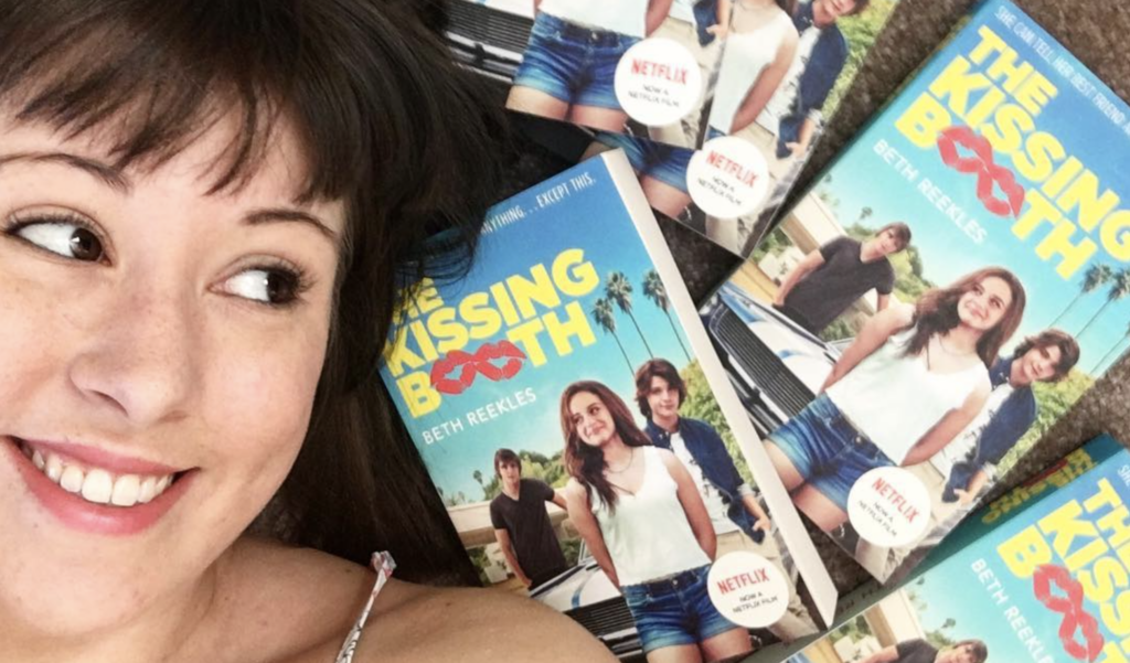 image of the kissing booth author beth reekles, who started off her career with the wattpad community